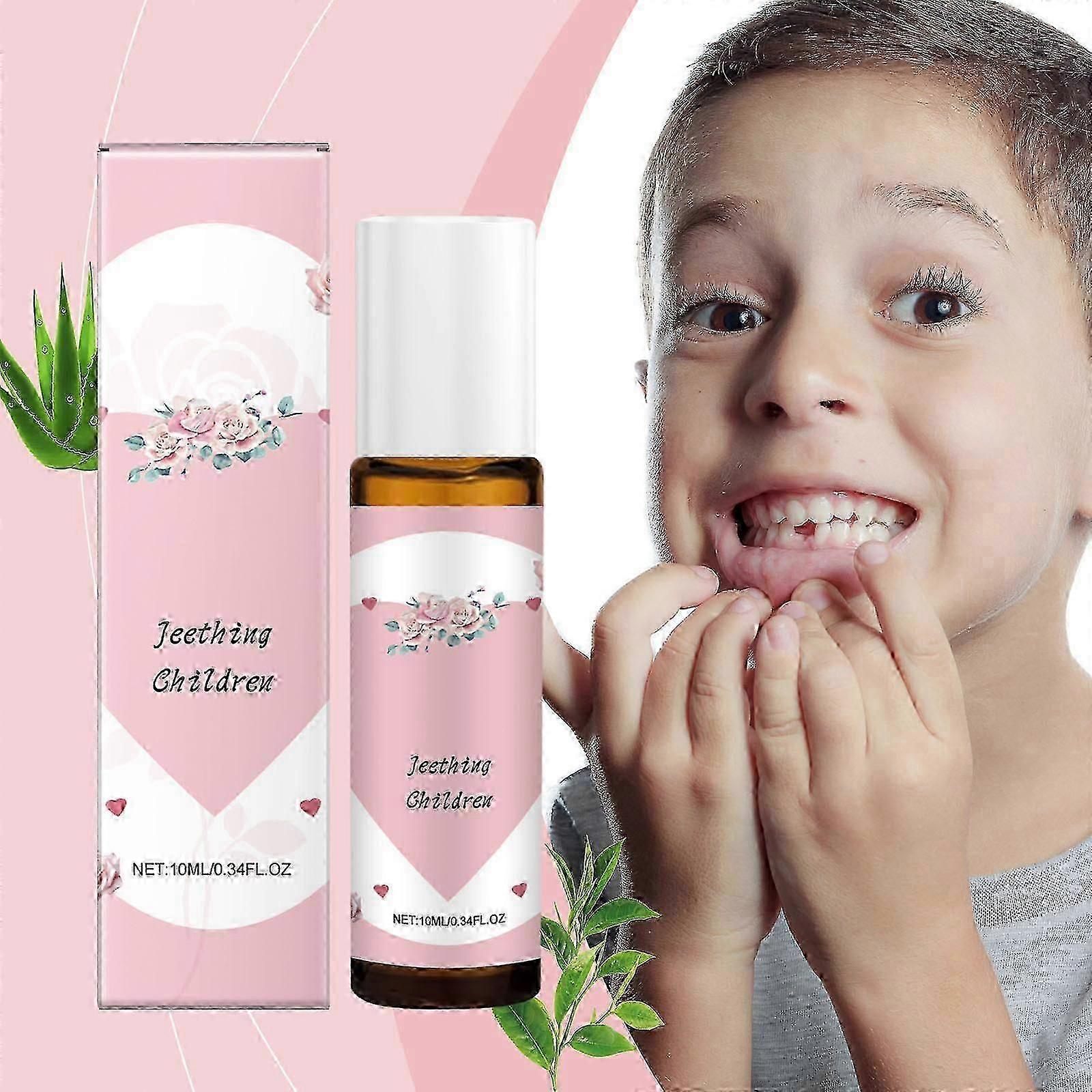 Teething RollerTeething Natural Roller Teething Roller Natural Oil Roller 10ml