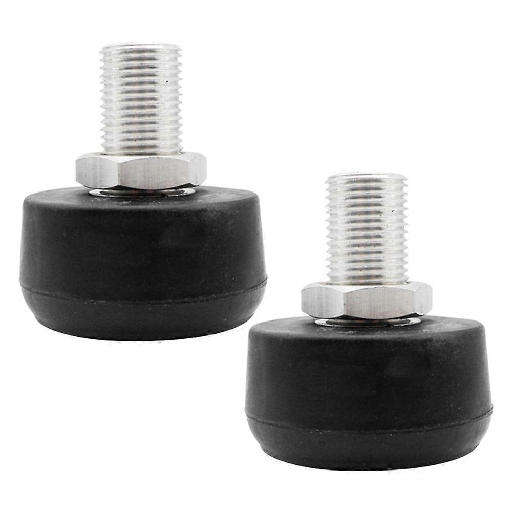 Adjustable Toe Plug with High Elastic Rubber for Roller Skates Black Brake Head Suitable for Most Floors 2pcs