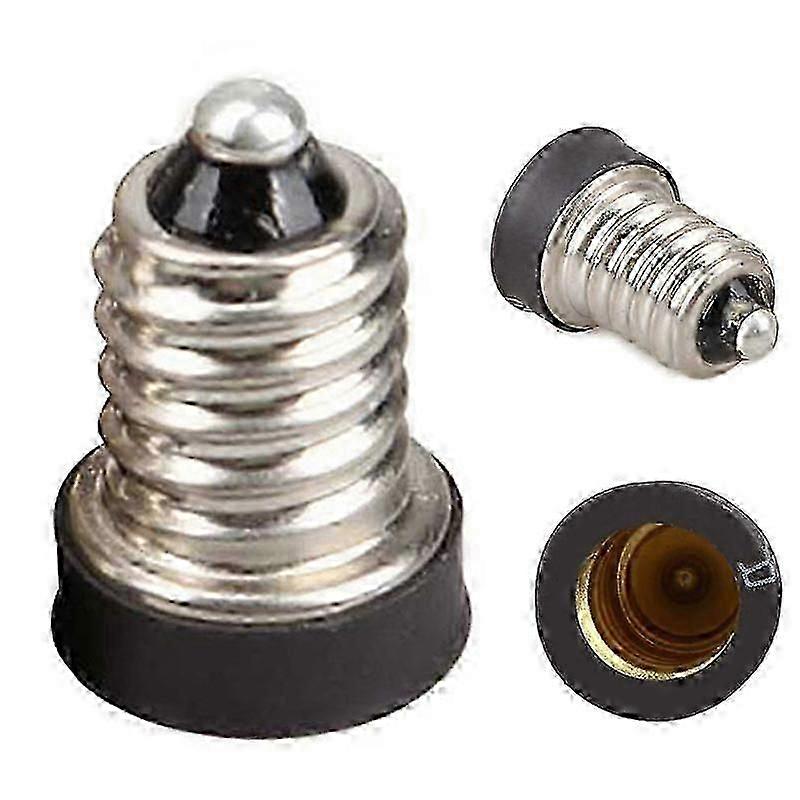 1 Pc E14 to E12 Base Adapter Converter Lamp Holder Lamp Adapter