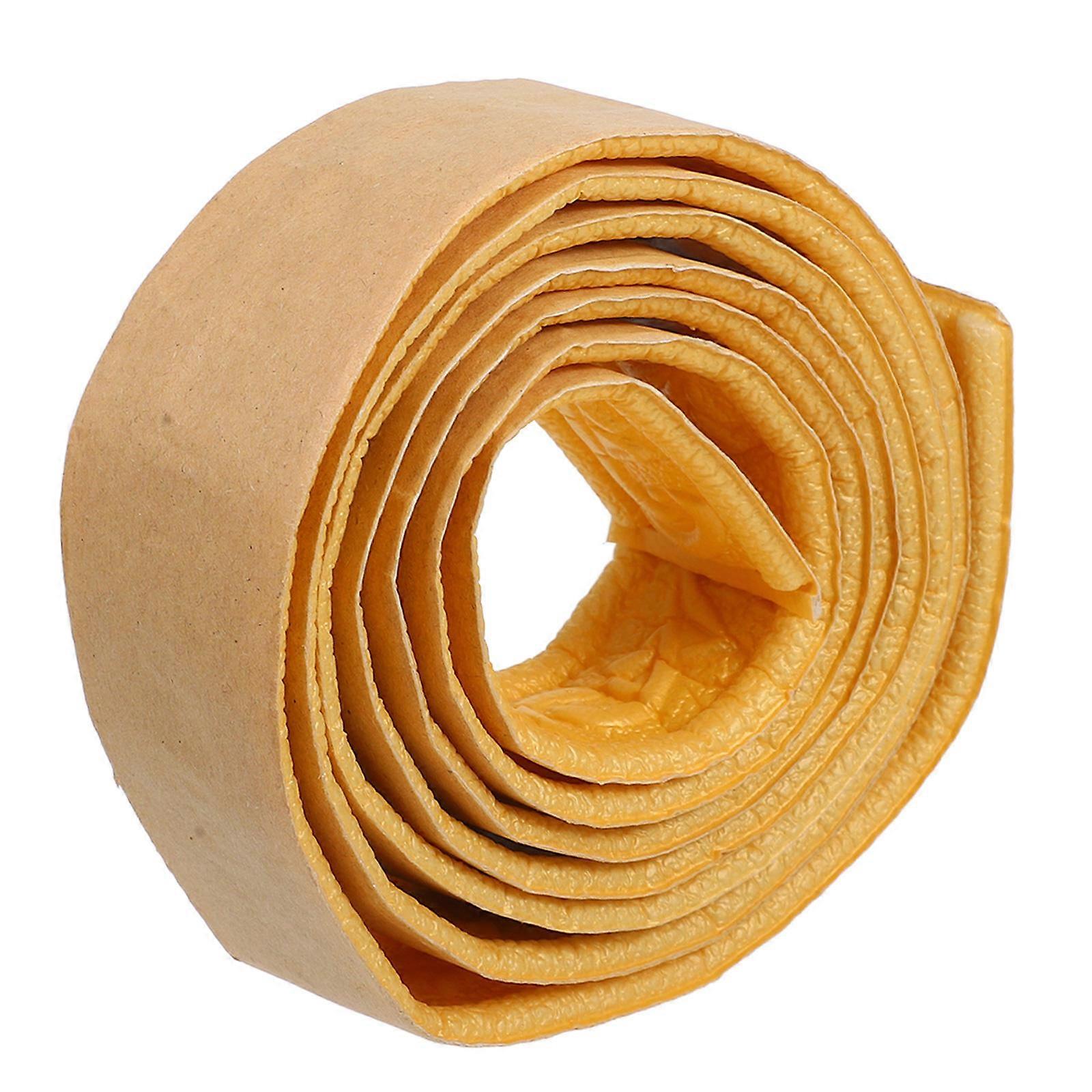 Golden PVC Peel and Stick Wall Trim for Car with Durable SelfAdhesive Design 1 Roll