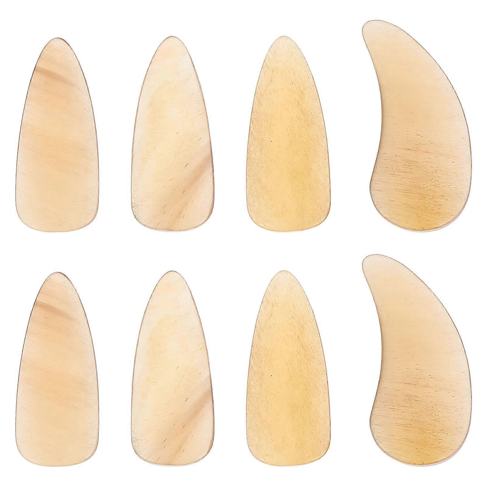 8 Pcs Guzheng Practice Nails Artificial Fingernails Curved Shape For Music Practice Durable Function