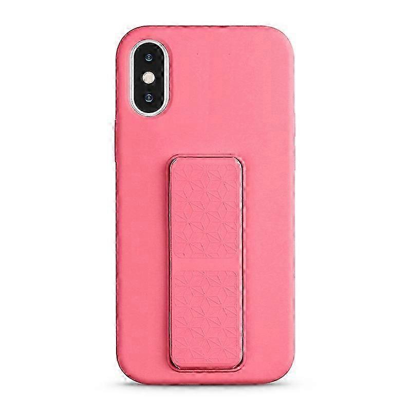 For iPhone XS Max Liquid Silicone Holder Phone Case
