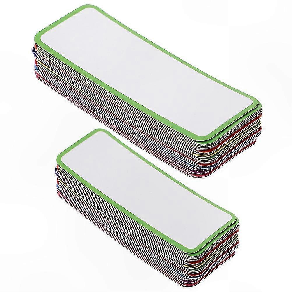Magnetic Dry Erase Labels, 67pcs Writable Memo Plates for Warehouse Organization