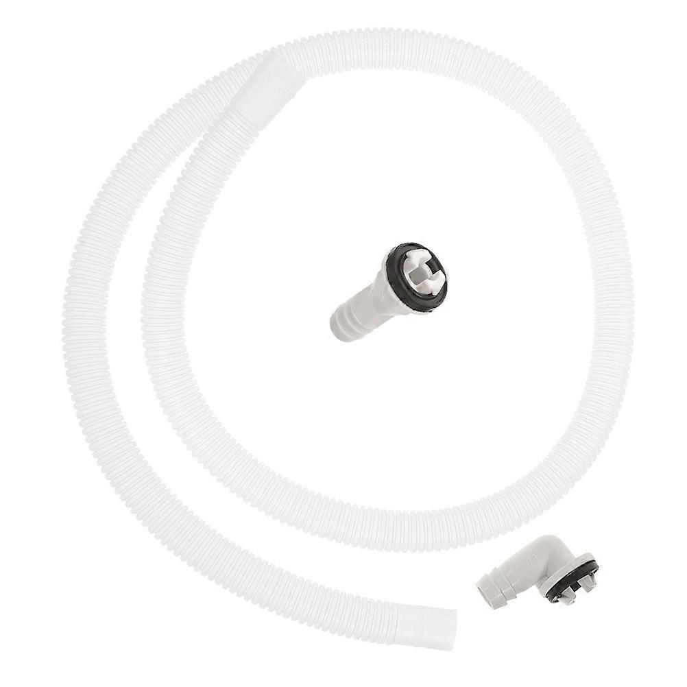3pcs Air Conditioner Hose Adapter Kit with Rubber Seal and Transparent Vinyl Tube for Window Split AC Units – Leak Resistant and Wide Compatibility