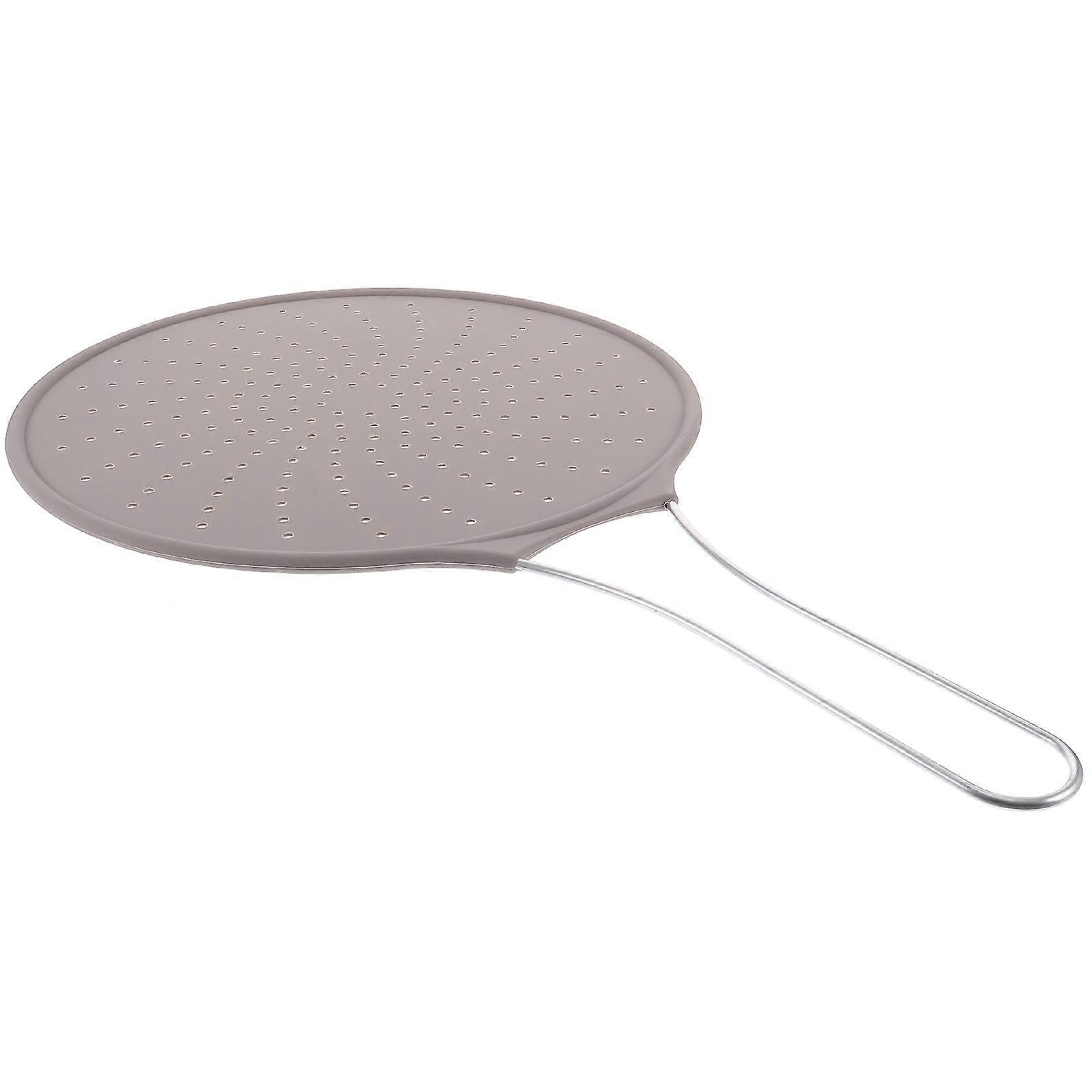 Splatter Guard For Frying Pan Oil Screen Deep Cleaning Silicone Material 1Set
