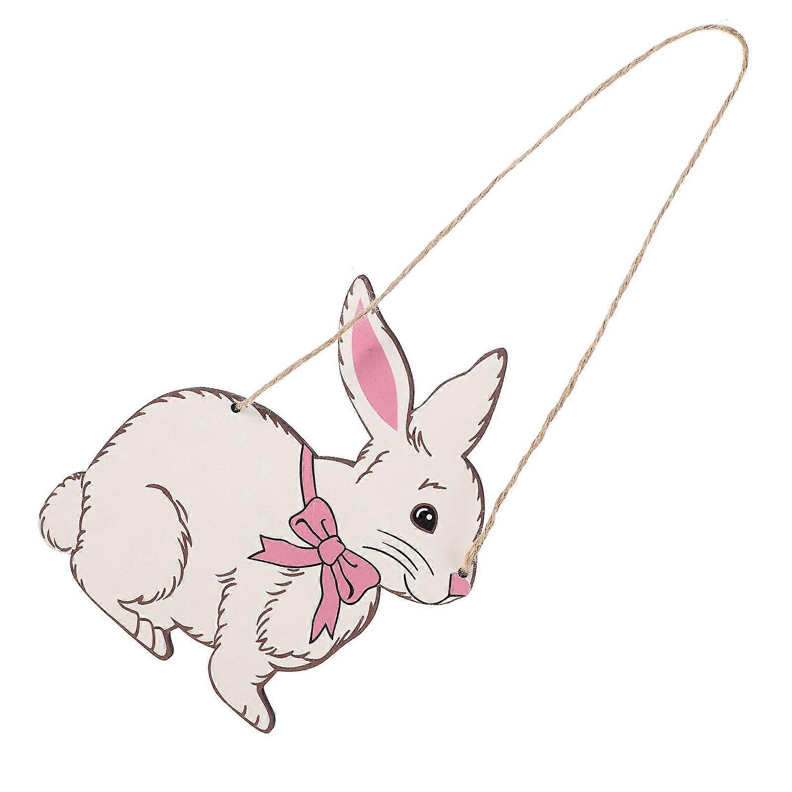 Functional Easter Bunny Plaque, Creates Joyful Ambience in Your Living Space