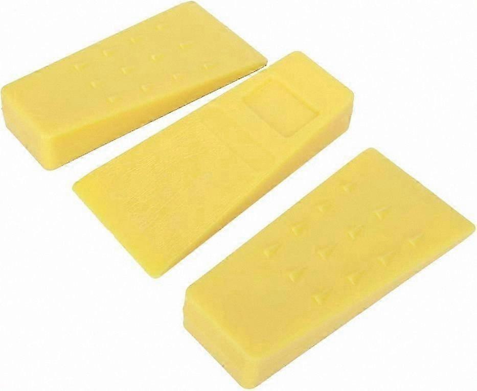 3-Pack 5" Felling Wedges for Chainsaws, Durable Plastic Logging Tools with High-Impact Resistance