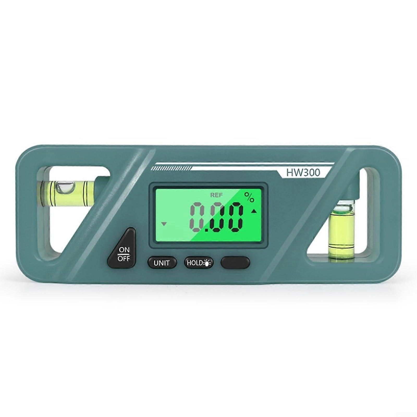 Digital Inclinometer Protractor  High Accuracy Magnetic LCD Bevel Gauge for Carpentry Building and Masonry Projects