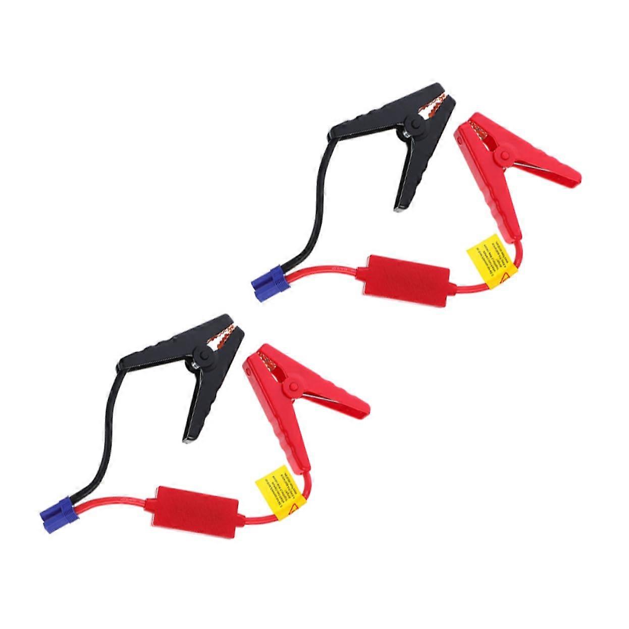 Pack of 2 Alligator Clips for Car Battery, Performance Emergency Bypass Cable for Safe and Effective Vehicles, Can be Used and Portable