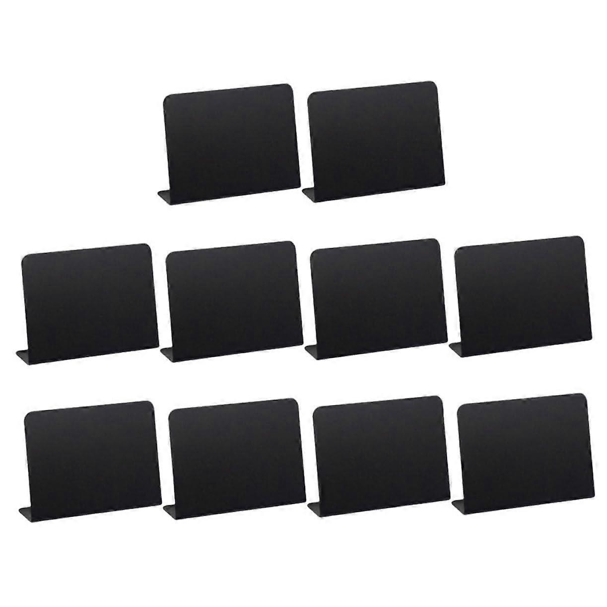 10 Pieces Mini Chalkboards Multifunctional Signs for Home Events Erasable for Menus Tags Creative Labeling