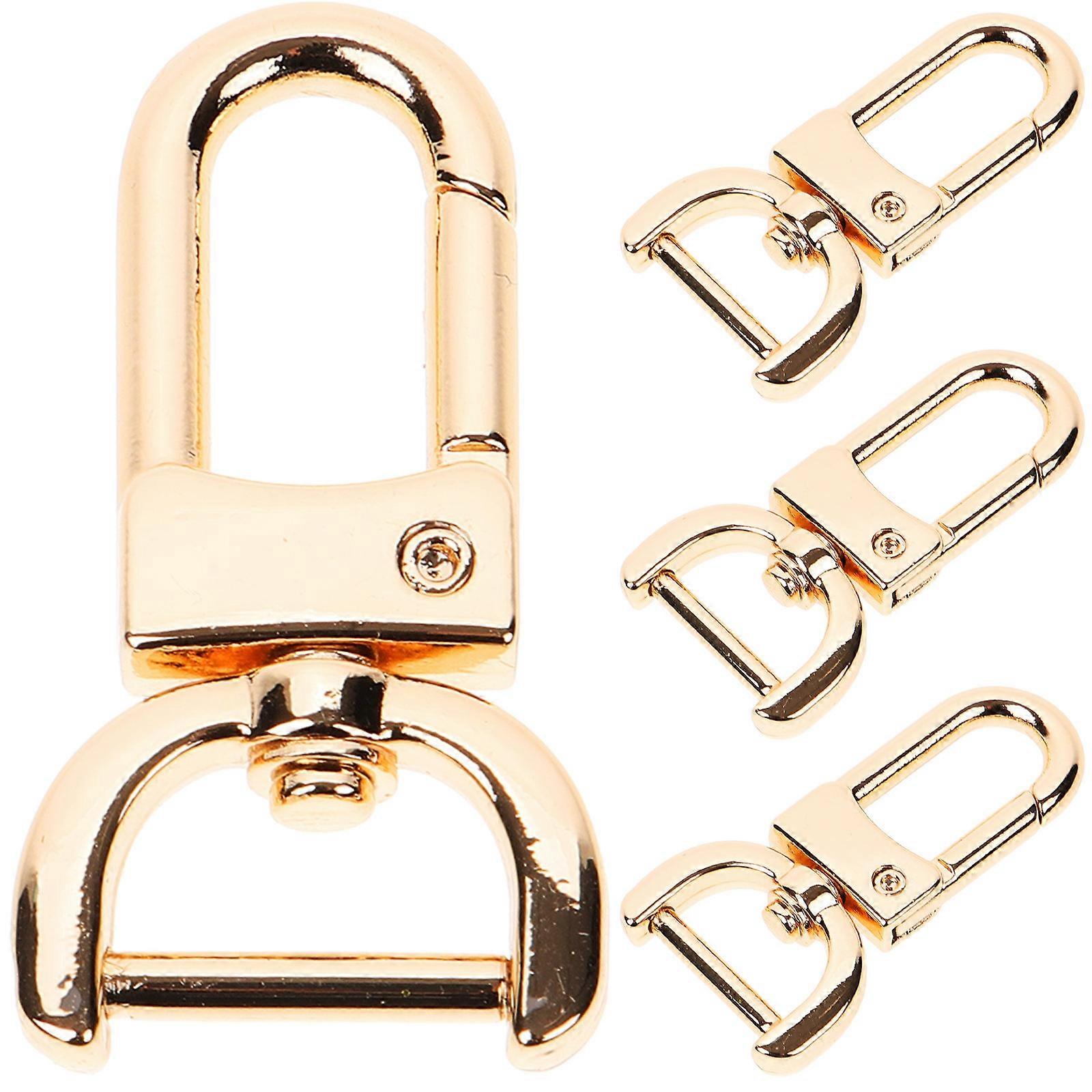 Sturdy Buckles Gripper Accessories For Bag Handles And Pet Collars Ideal For Everyday Use Supplied As 4Pcs With Zinc Alloy