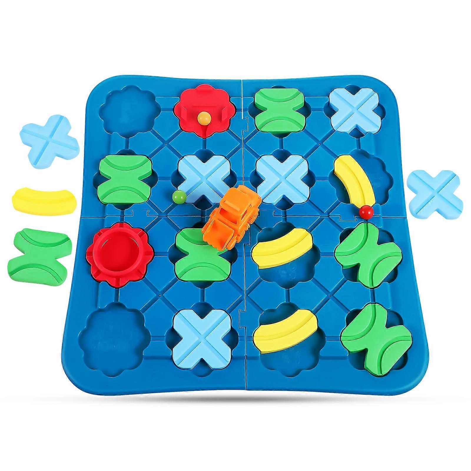 Car Track for Toddlers 13 Safe Building Game for Playing with Intellectual Development and Logical Thinking Skills
