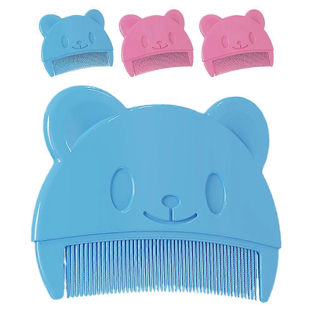 Soft Shaped Cradle Cap Comb & Hair Brush Set for Newborns – Gentle Grooming, Bath & Sleep, Fine Hair Removal, Portable Lightweight Design