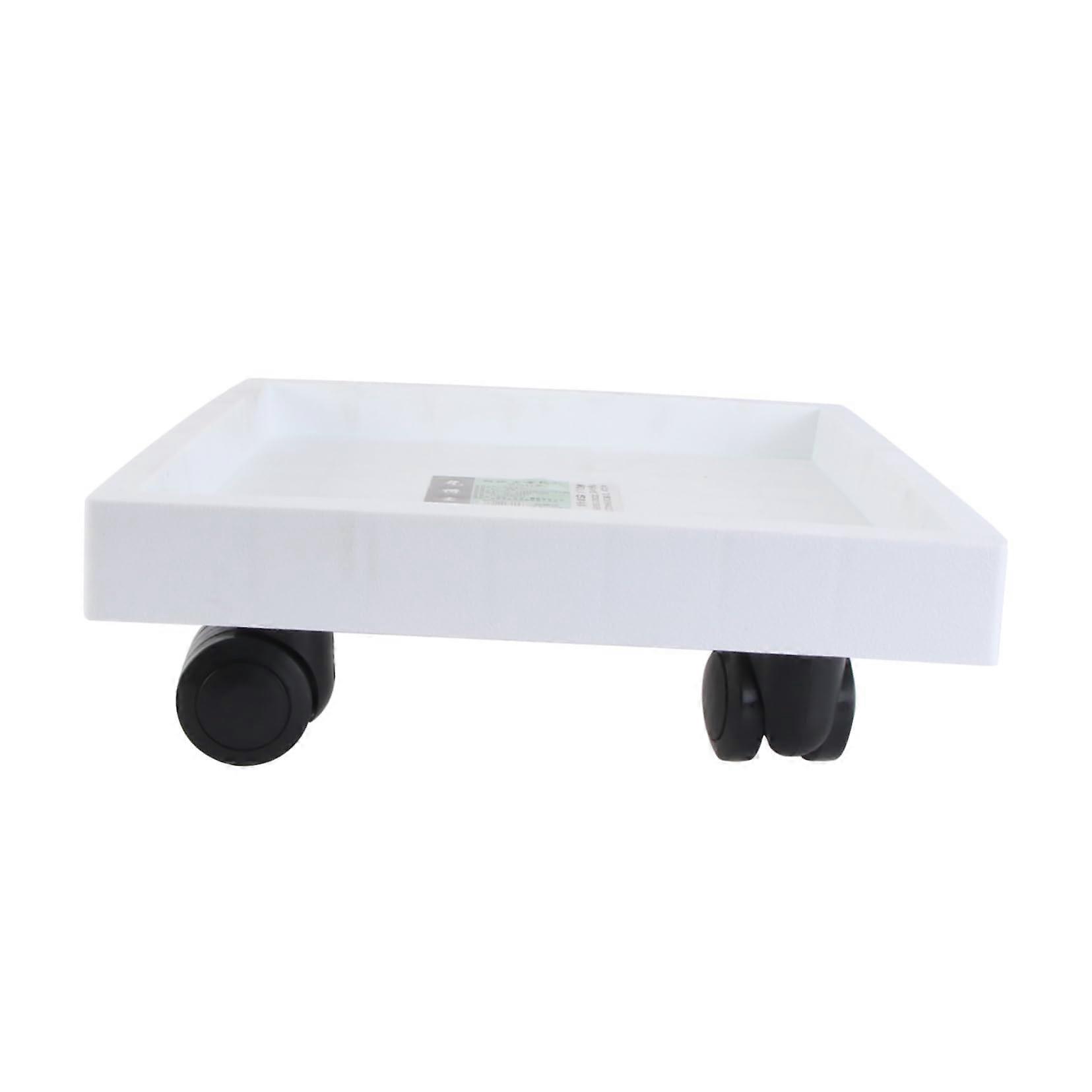 1 piece plant roller with universal wheels, square flower pot holder tray for indoor and outdoor use, durable and practical.