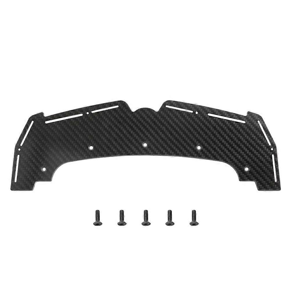 Carbon Fibre Front Bumper Chassis Skid Plate For 1/7 Scale ARRMA Limitless F1 RC Car