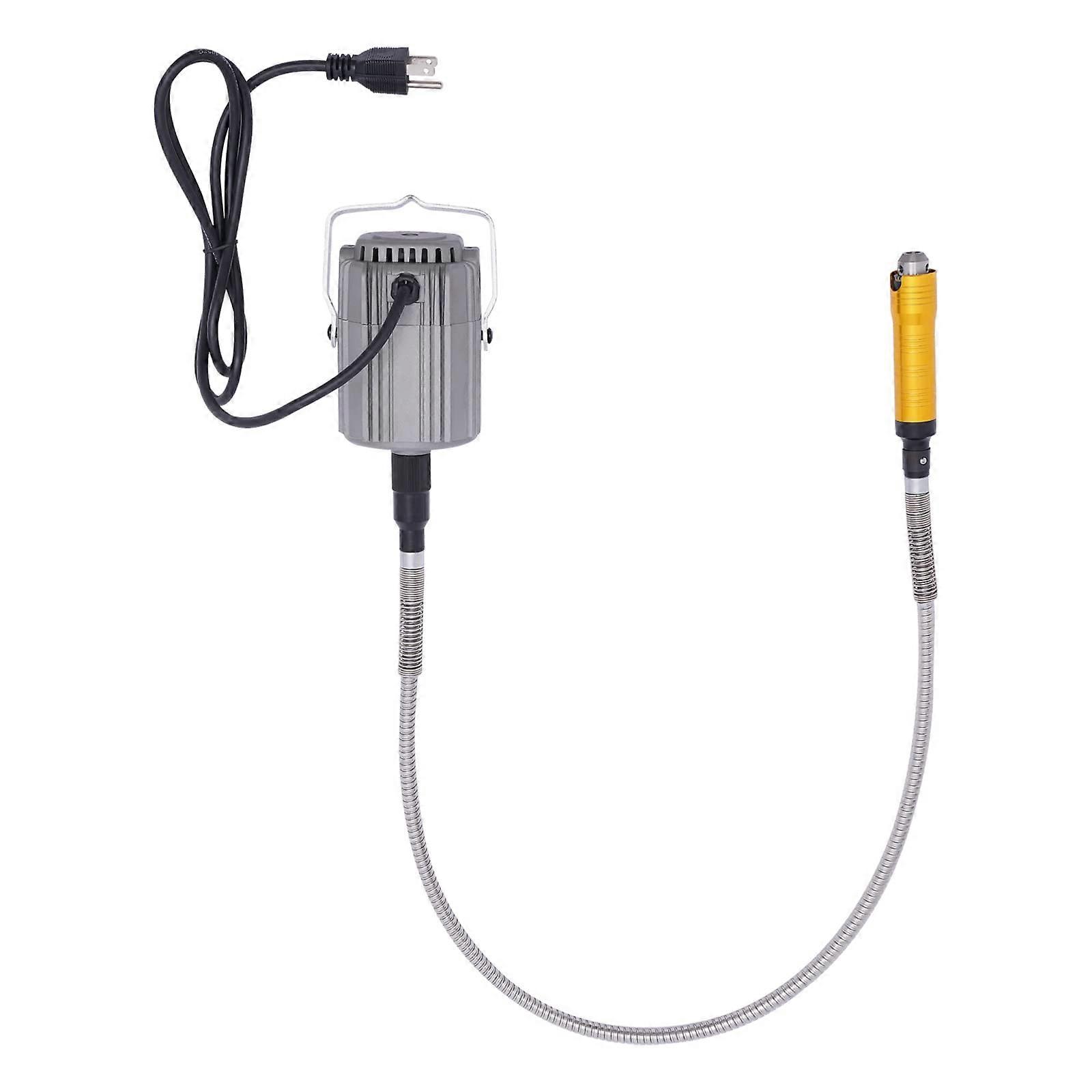 Electric Rotary Tool 780W with Flex Shaft 25000 RPM, Adjustable Foot Pedal, External Brush for DIY Craft Projects