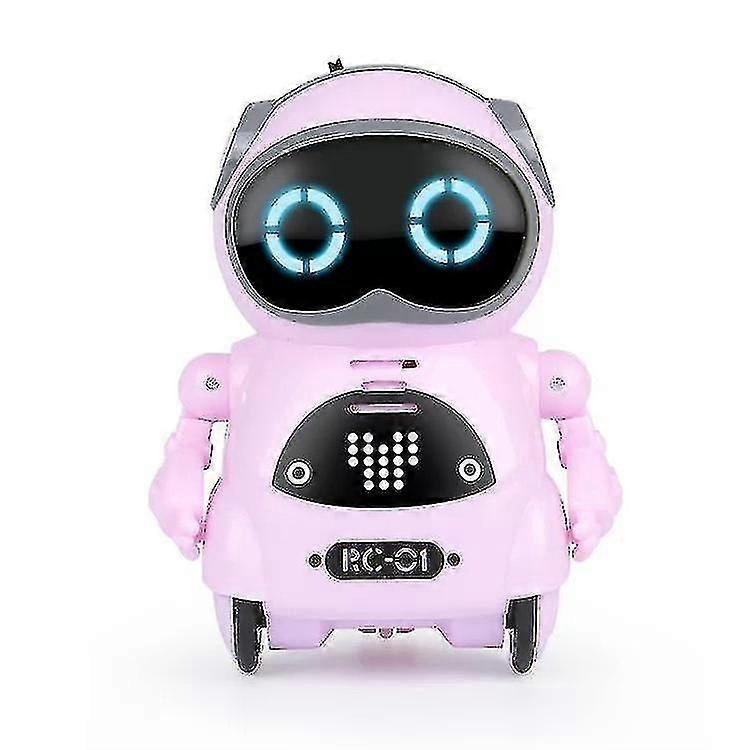 Interactive Mini RC Robot Toy with Voice Recognition, Singing, and Dancing Features