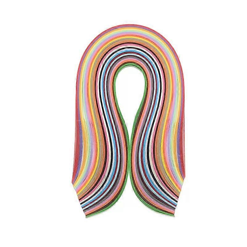 180 Sheets Quilling Paper Strips in 36 Colors, 54cm x 3mm Craft Paper Strips for Arts and Crafts Projects