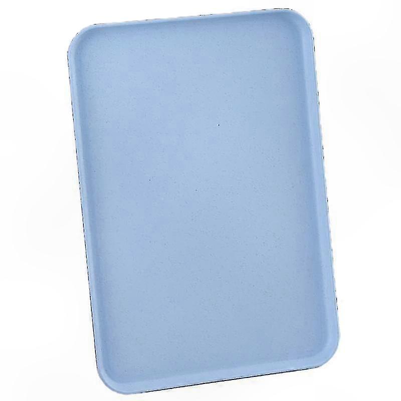 Nordic Design Plastic Tray for Home Use Decorative Rectangular Serving Platter Multi-Purpose Utility Dish Organizer Storage Solution