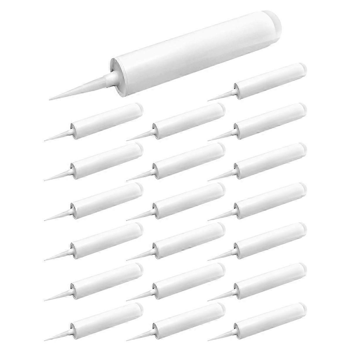Empty Caulk Tube, 20 Pack 10 Oz. Empty Plastic Caulking-
