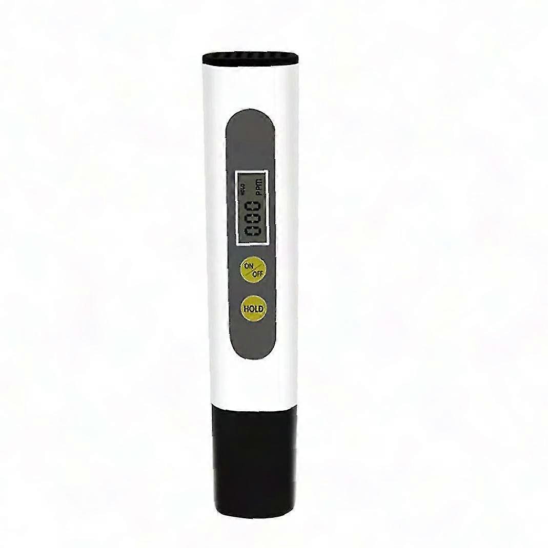 TDS Tester for Water Quality with LCD Display, pH Meter & Two White Keys for Drinking Water Testing