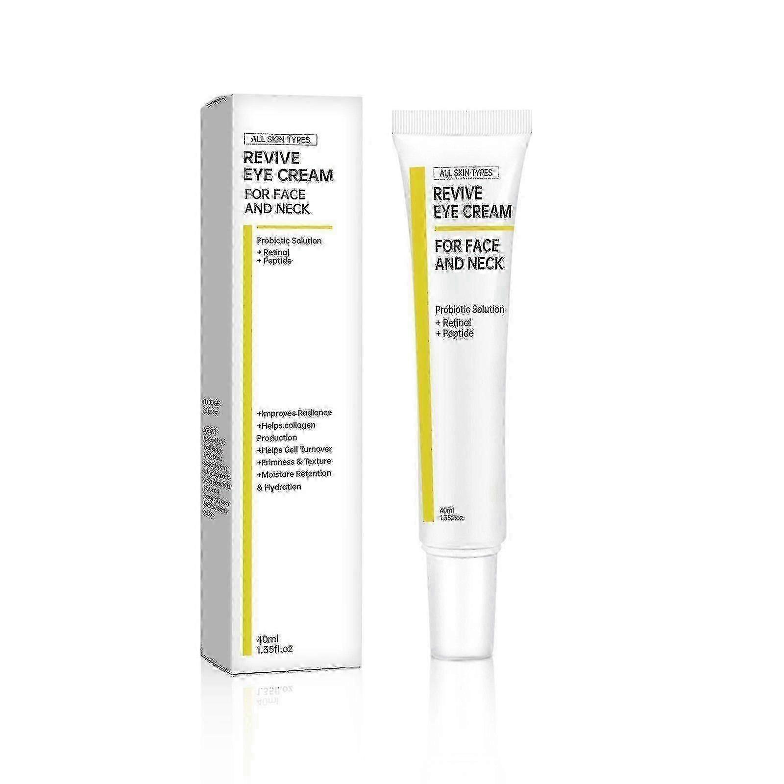 1-3Pcs Revive Eye Cream For Face And Neck, Probiotic Solution, Retinal & Peptide Anti-Aging Treatment for Wrinkles & Fine Lines