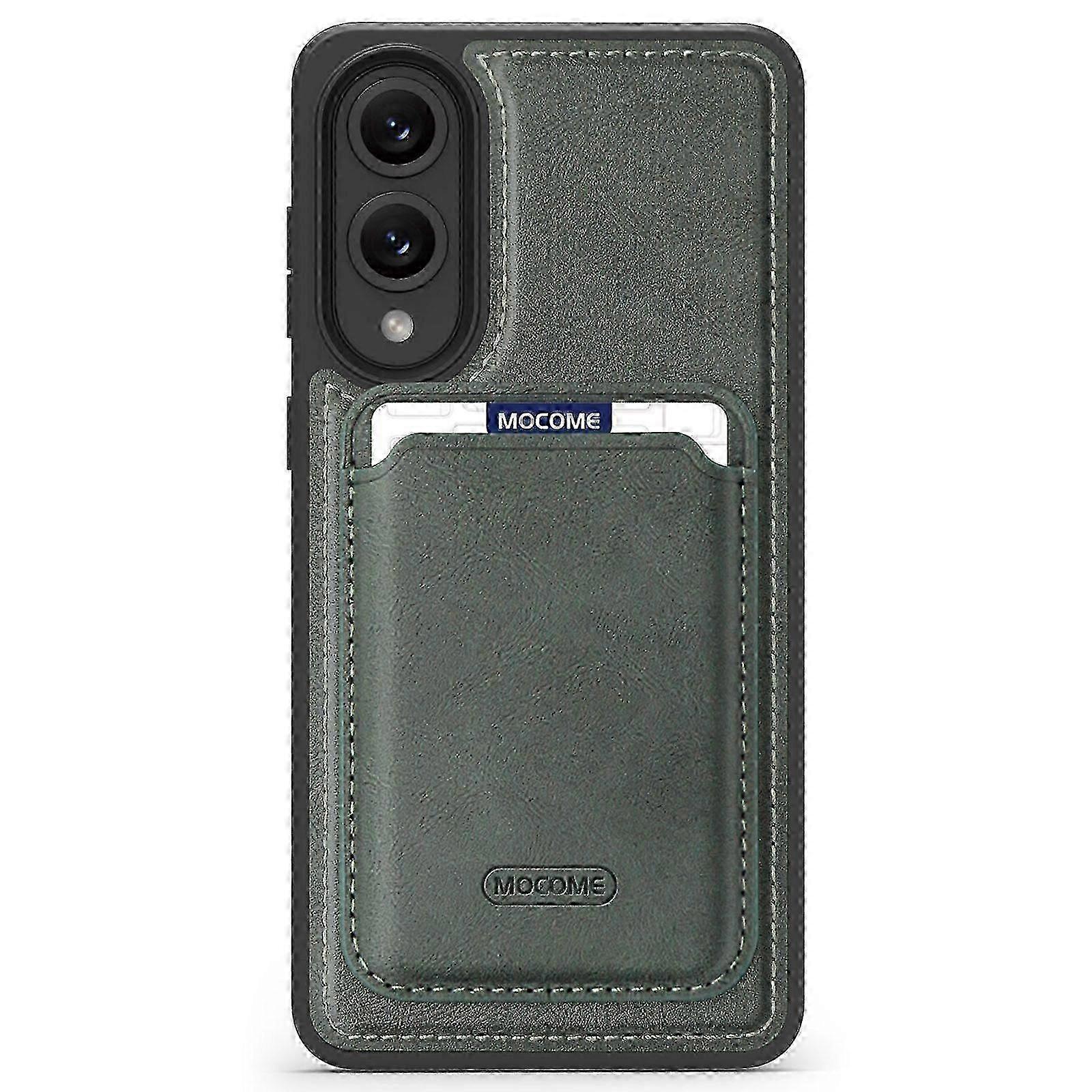 For Galaxy S25 Edge Magnetic Case with Detachable Card Holder TPU ...