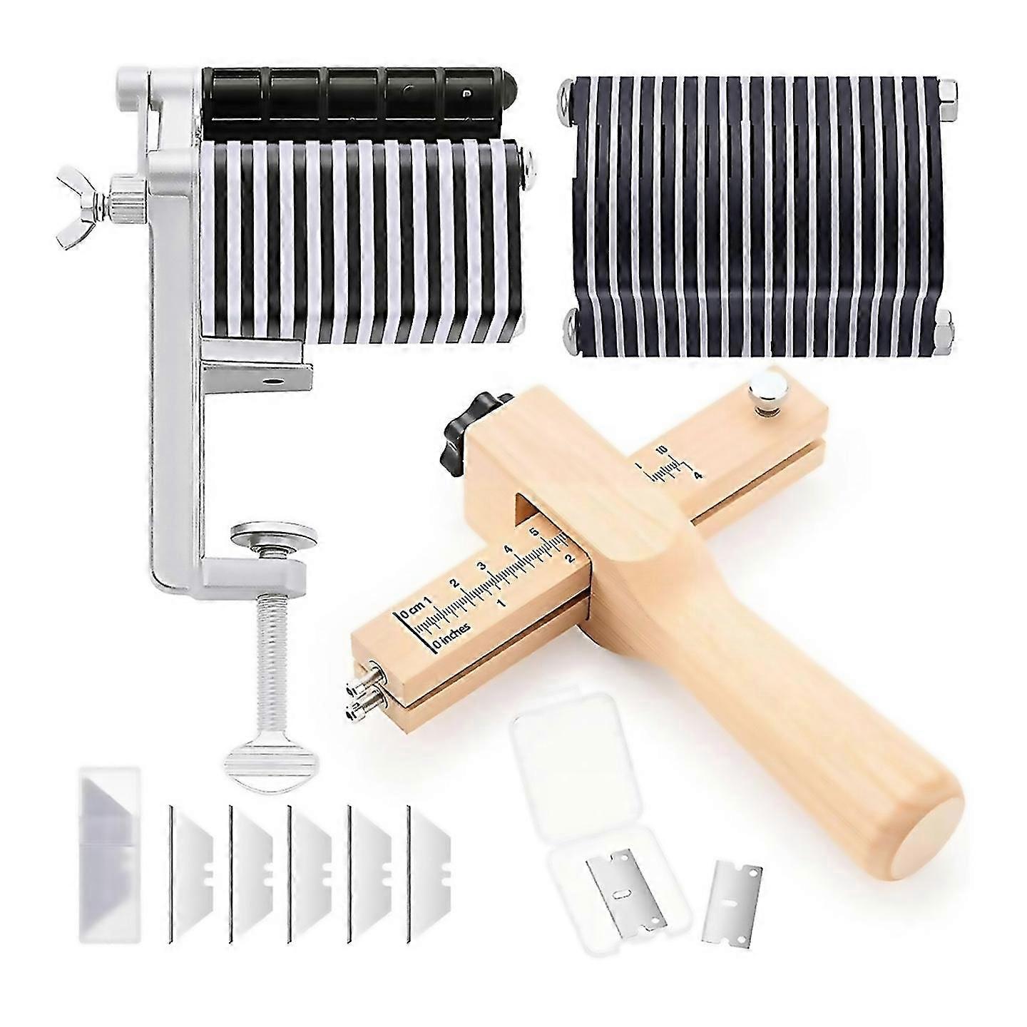 For 2 Pack Leather Strap Cutter Tools Table Top Lace Cutter