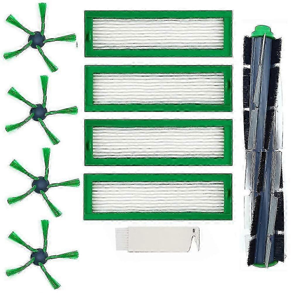 Brosse de remplacement Brosses latérales Filtre Hepa pour robot Vorwerk Kobold Vr200 Vr300