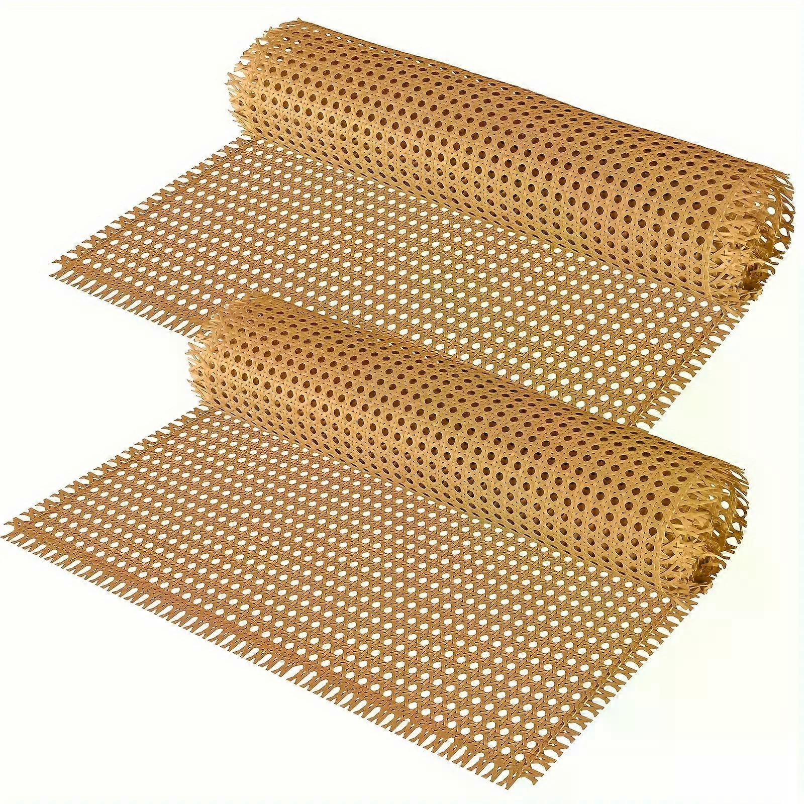 Various Sizes of Simulated Rattan Octagonal Eye Furniture Decoration Woven Open Mesh Rattan for Furniture Cabinets