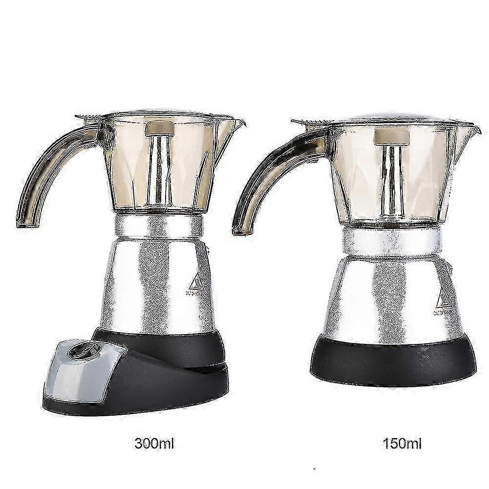 Coffee Kettle 3-6 Cups 480w Electric Espresso Moka Pot Detachable K...