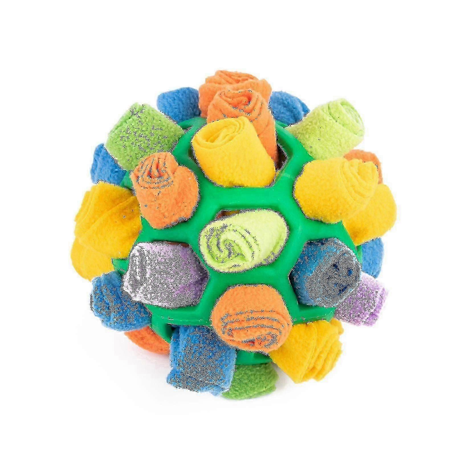Dog Snuffle Ball Toy: Portable, Foraging Skills Encouraged, Slow Feeder Training