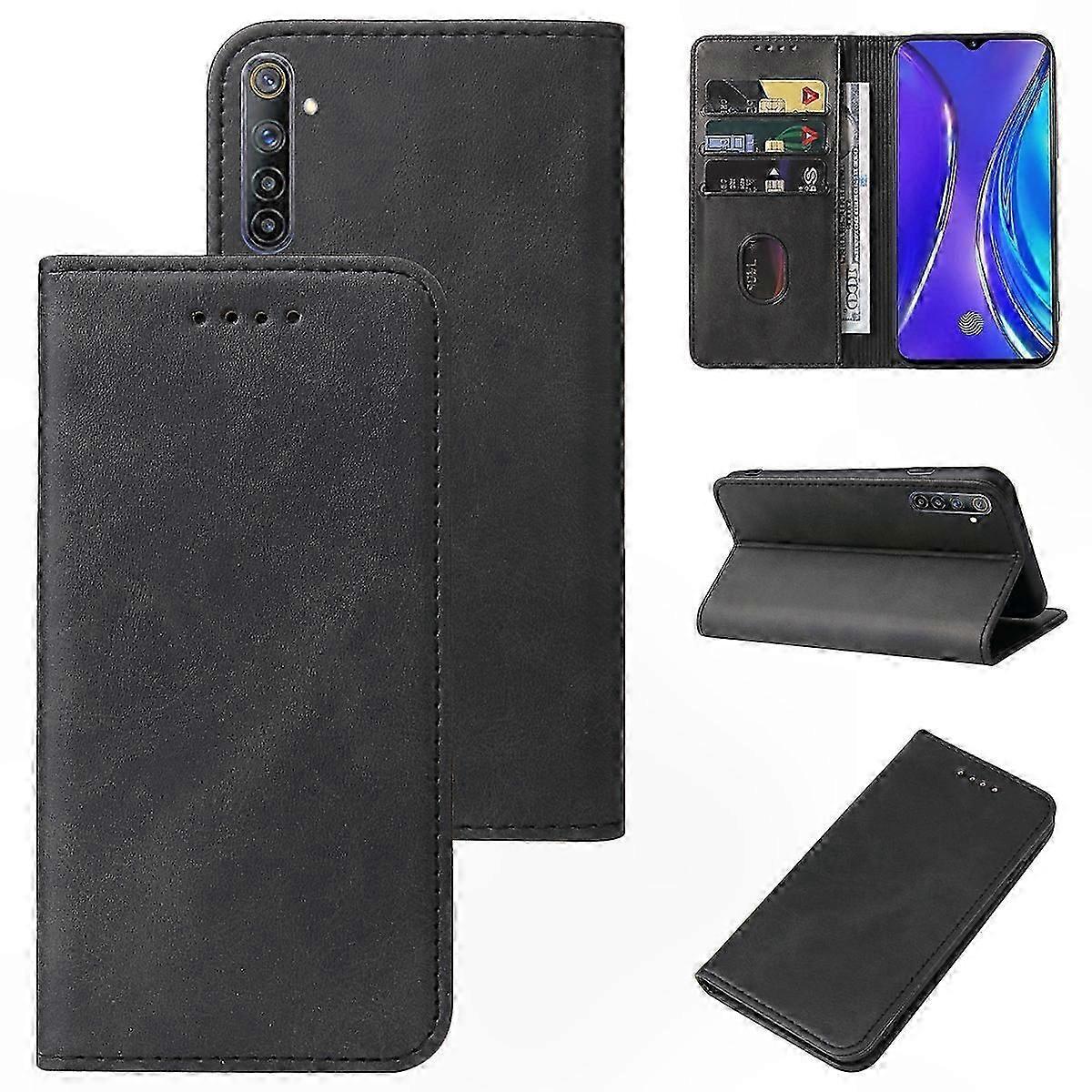 Magnetic Closure Leather Case Compatible with Realme X2