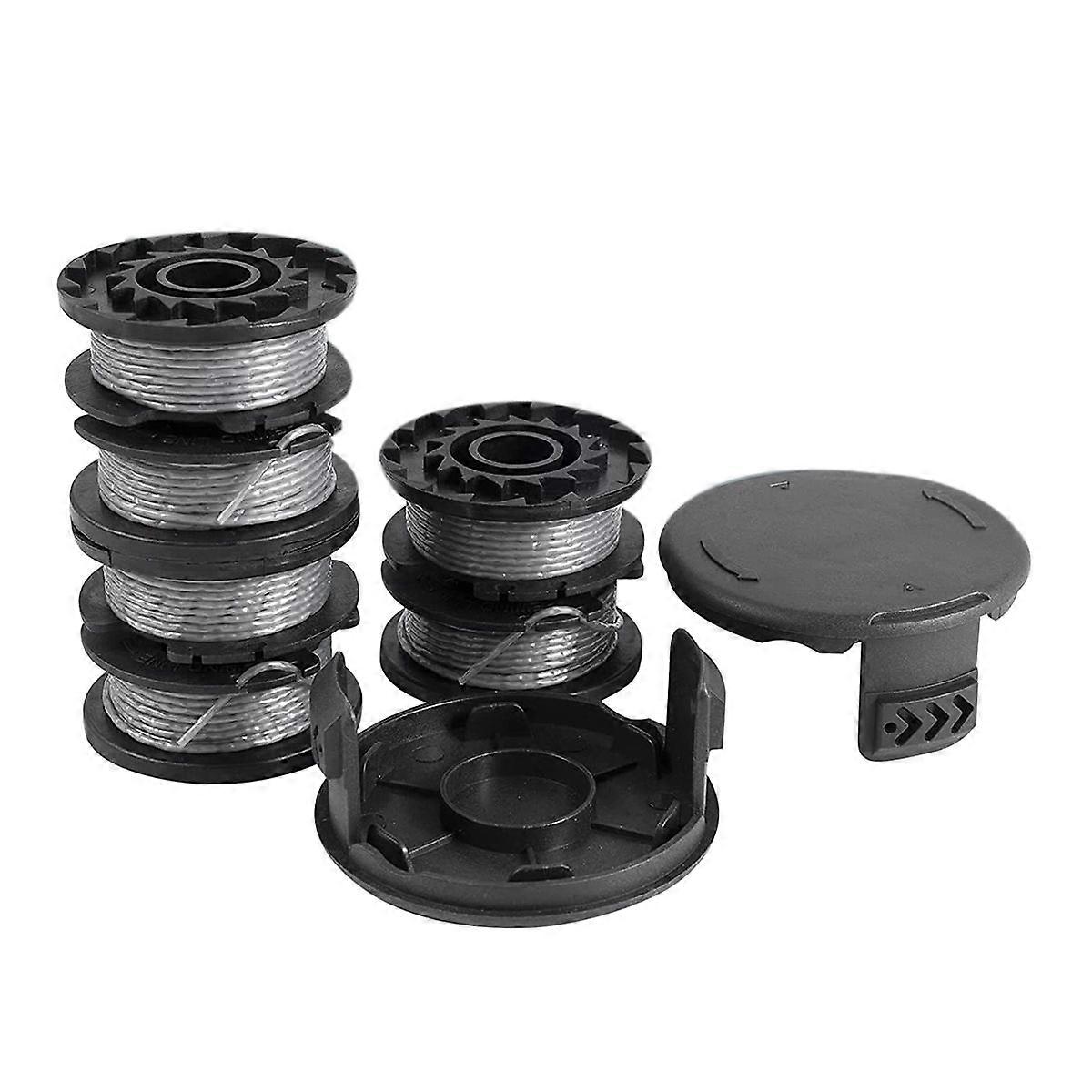 Strimmer Spool Replacement for , 8Pcs String Trimmer Spool Compatible with Cordless Grass Trimmer A
