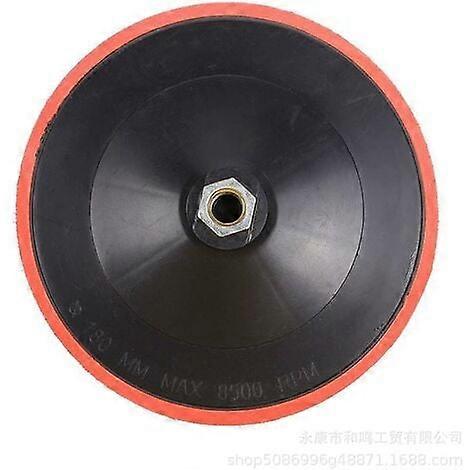 Hook and Loop Sanding Pad, Black