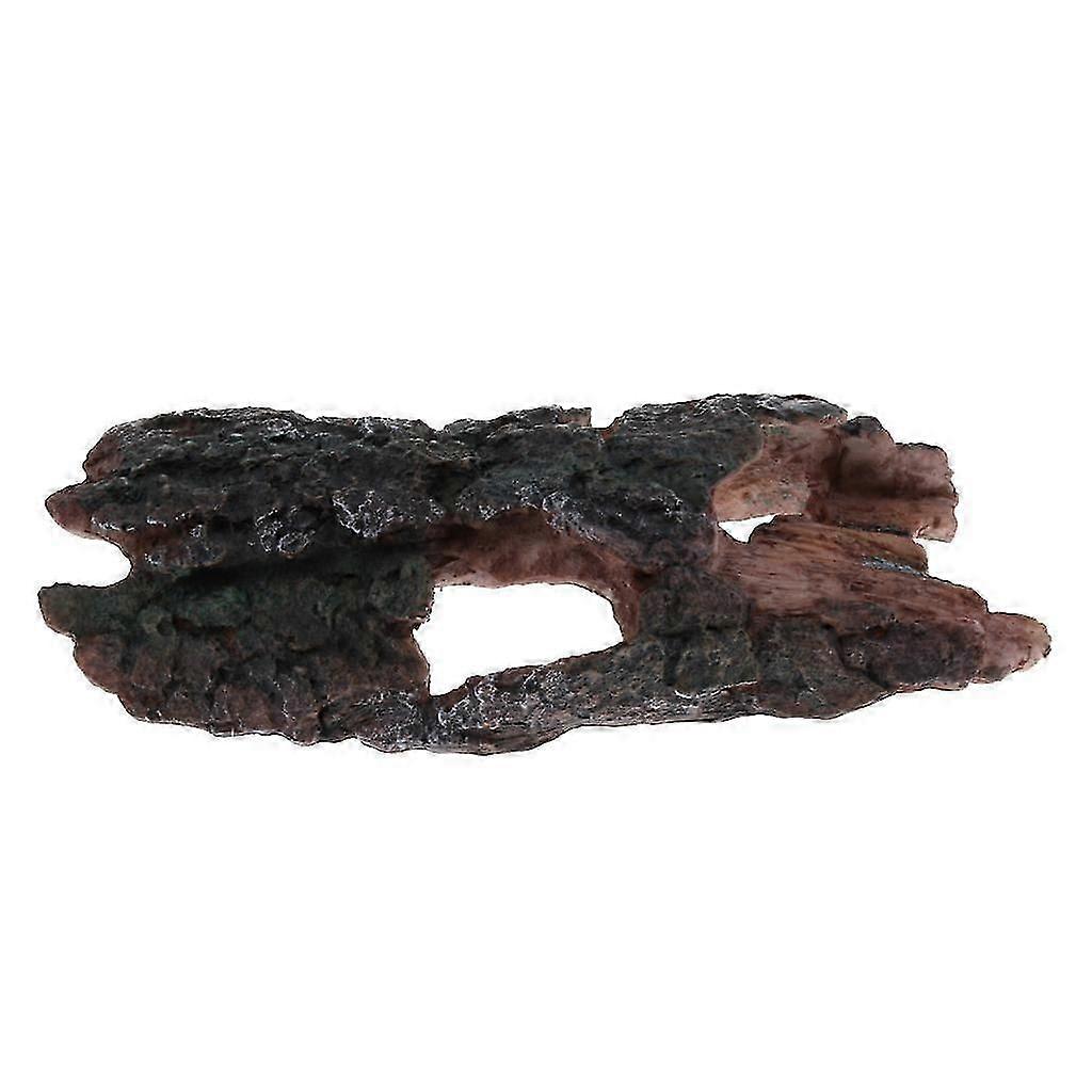 Aquarium Fish Tank Resin Hiding Cave Turtle Climbing Dispenser