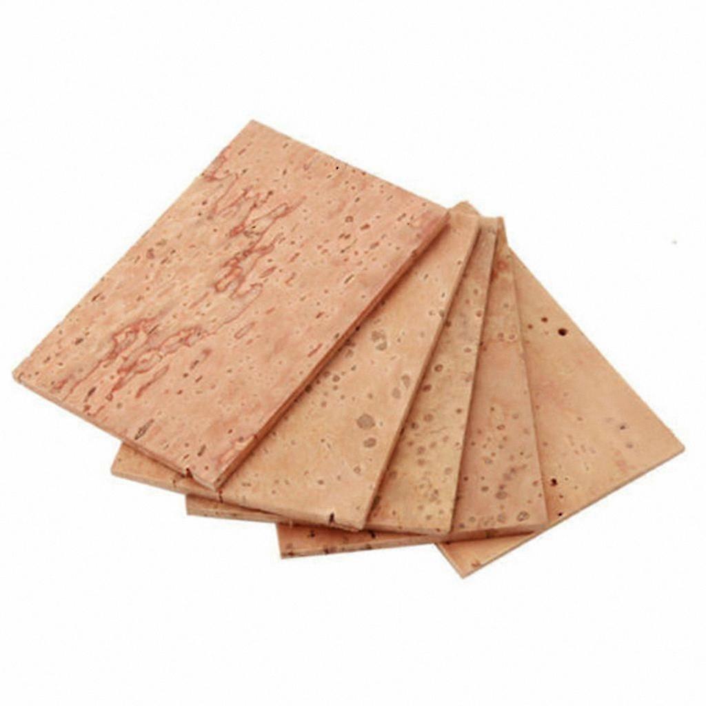 Universal Saxophone Neck Cork Sheets, 5-Pack, Compatible with Alto, Soprano, Tenor, Durable & Lightweight Replacement Set