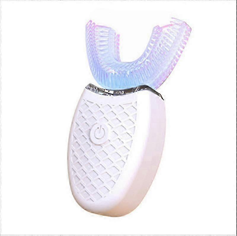 360-Degree Smart Automatic U-Shape Electric Toothbrush for Adults with Multi-Function USB Rechargeable Cleaning