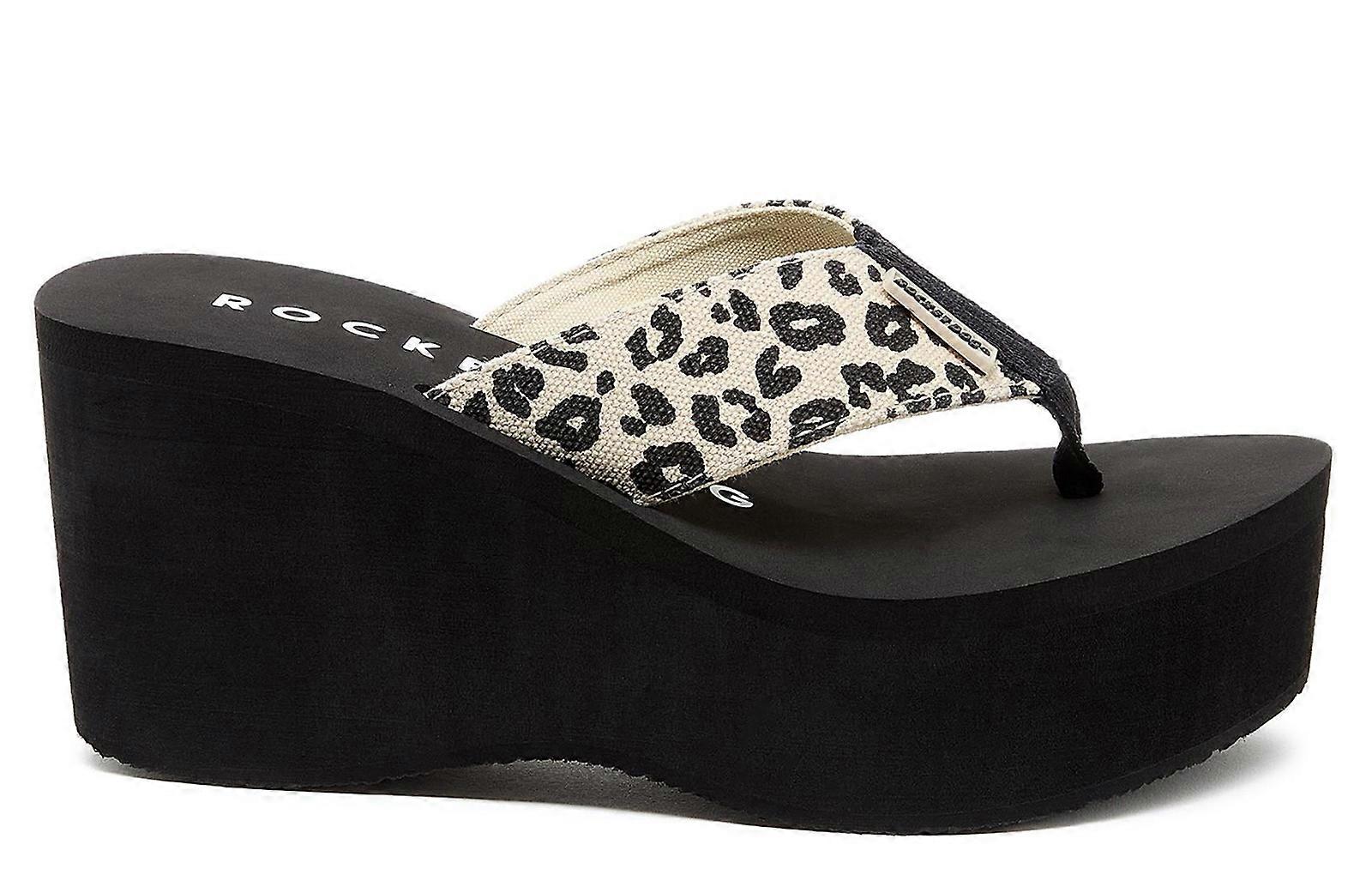 Rocket Dog Crush Leon Platform Sandals Natural