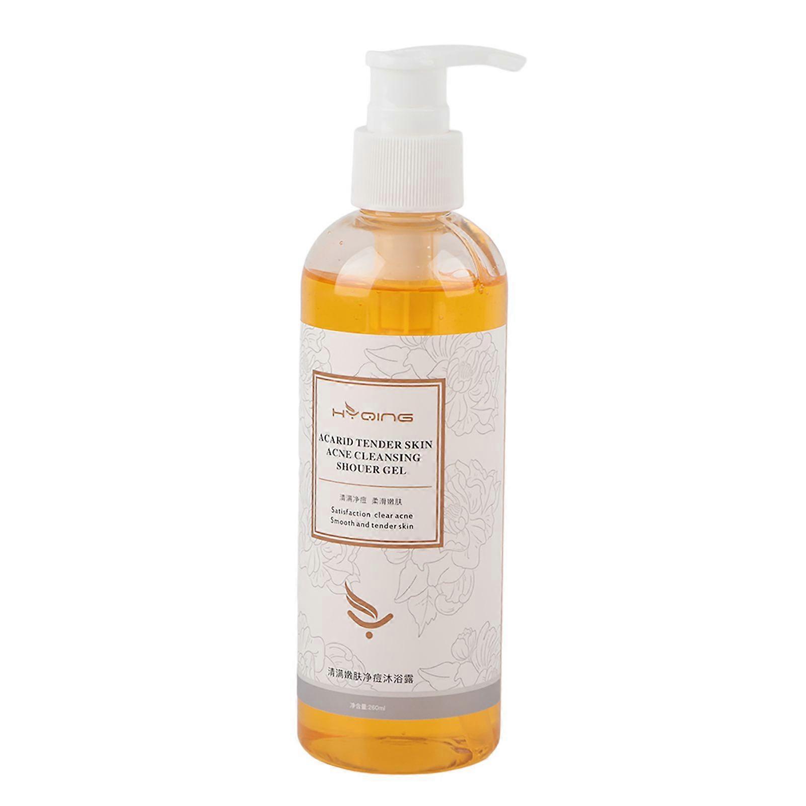 Exfoliate Shower Gel Anti Mite Amino Acid Moisturizing Body Wash Unisex Body Care 260ml