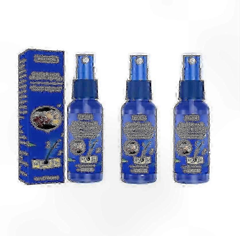 Ginger Infused Scalp Spray for Enhanced Hair Growth and Fullness