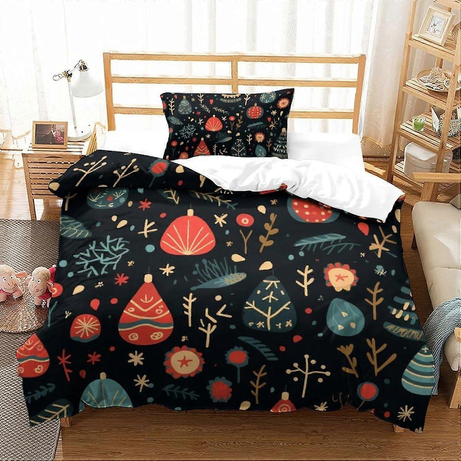 Toy Story Duvet Cover Microfiber Bedding Set, 3D Print Duvet Quilt Cover&Pillowcase, With Zipper Closure, Soft Duvet Cover for Men Woman Kids 3 Piece 