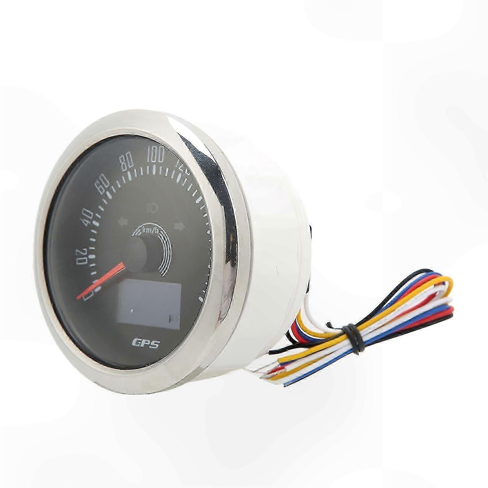 3-in-1 Multifunction Speedometer with GPS and Tachometer, 200KM/H Max, 85mm Display, 9-32V, 7-Color Backlight, Antifog for Vehicles