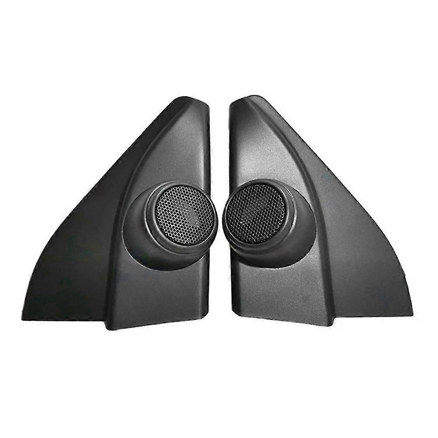 2PCS Car Tweeter Speaker Modified Audio Door Corner Glue Speaker Cover for Toyota Hilux for Fortuner 2016-2020