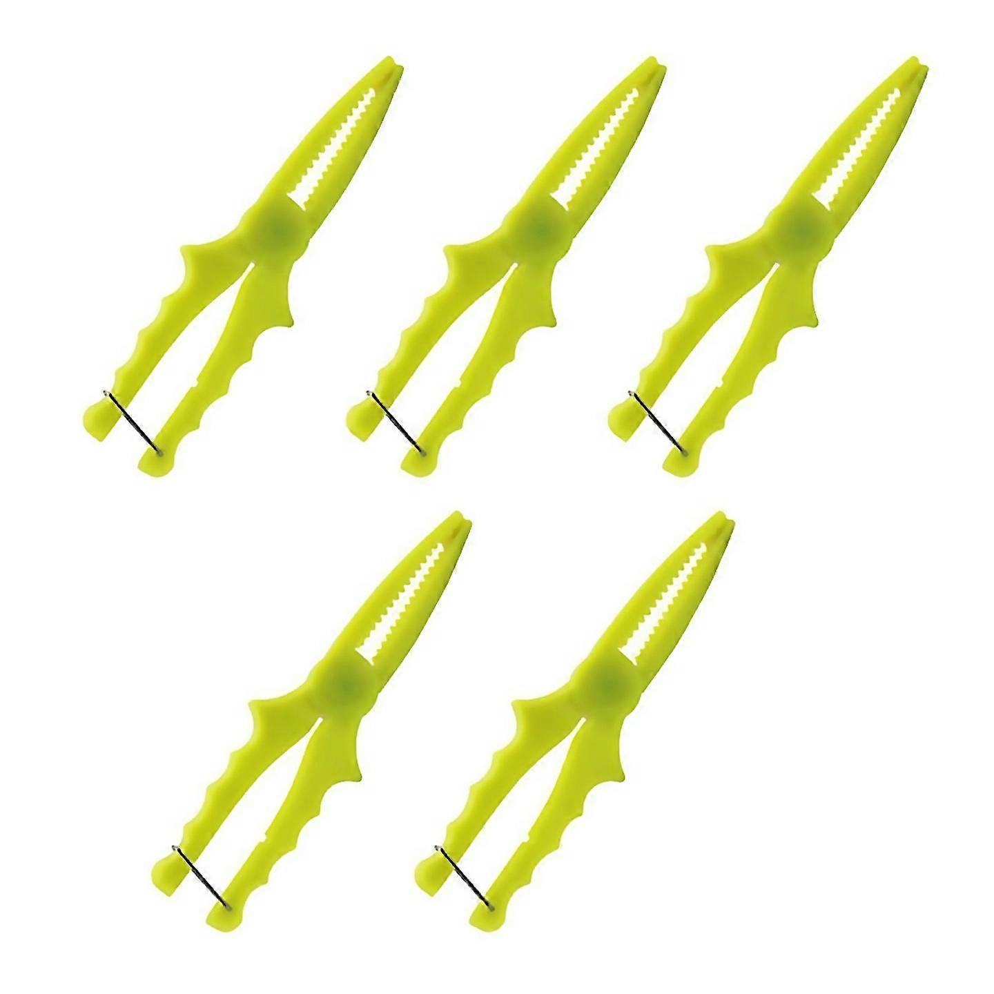 For Plastic Clamp Fish Pliers Small Fish Clamp Fish Controller Yellow