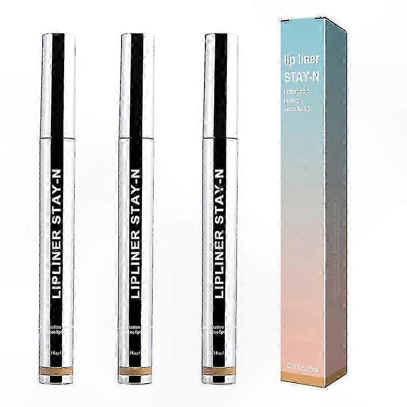 Nourishing Peel-Off Lip Liner with Long-Lasting Tattoo Effect, 1-3 Pieces Lip Stain for Defined Lips