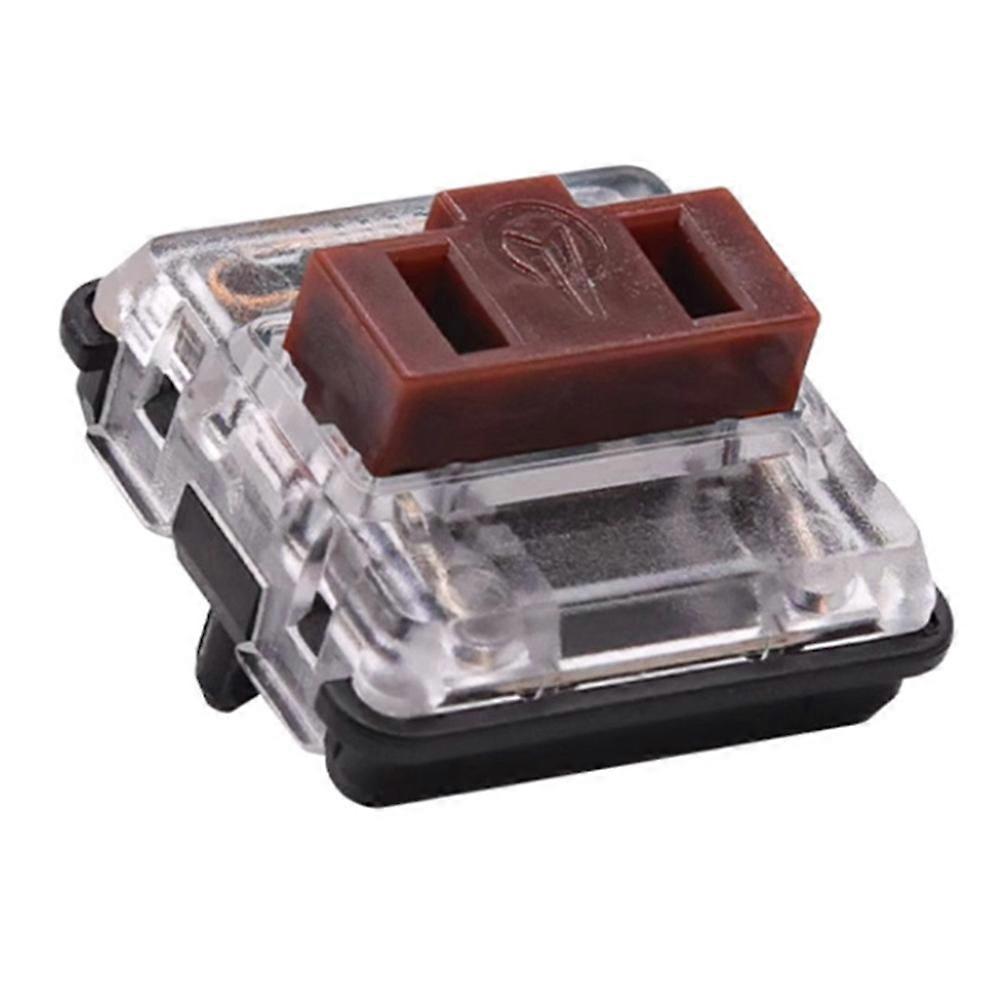 70pcs Low Profile Choc Switch 1350 RGB for Keyboard Brown