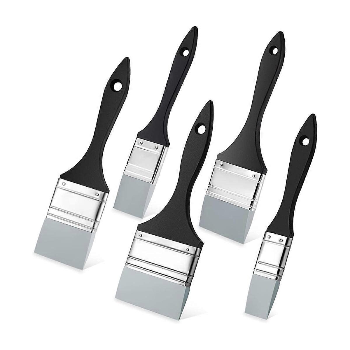 5 x silicone paint brush