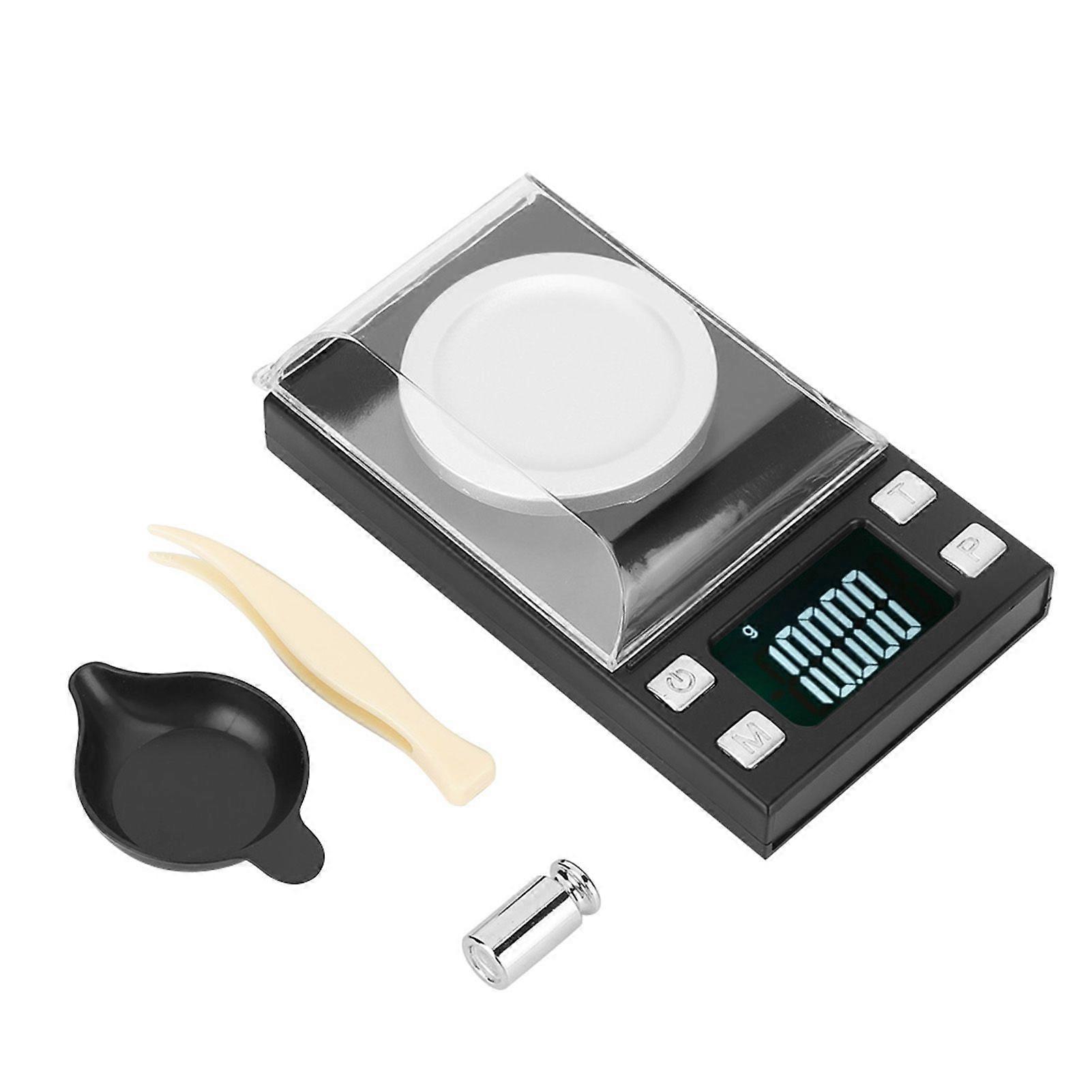 0.001g High Precision Portable Mini LCD Digital Electronic Scale for Weighting Jewelry Gold Pills50g/0.001g