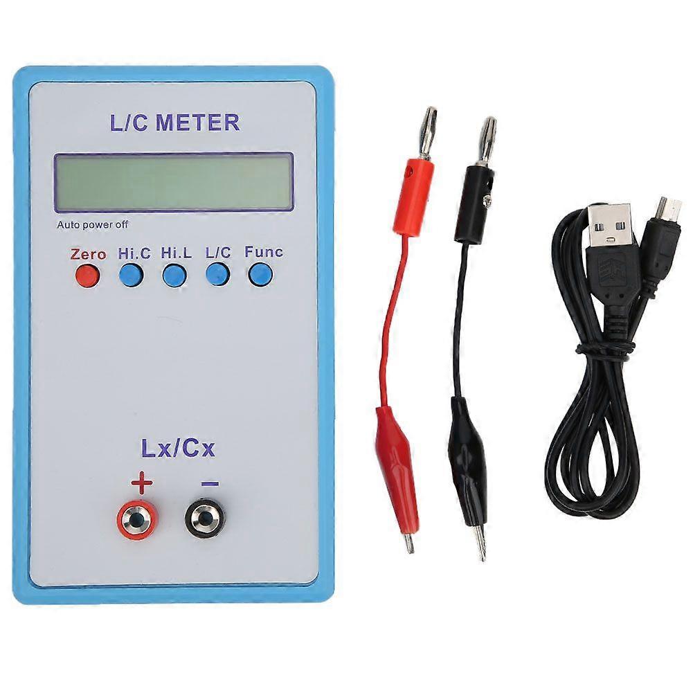 Inductance Capacitance Meter Handheld l C Meter Electric ABS LCR Multimeter LC‑200A